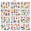Kids Boys Girls Party Waterproof Sticker Tattoos Temporary Carousel 8
