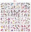 Kids Boys Girls Party Waterproof Sticker Tattoos Temporary Carousel 5