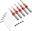 5PCS 2.8mm-4.0mm 8mm Round Countersink Drill Bits Set Perfect For Decking Boards Carousel 4