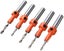 5PCS 2.8mm-4.0mm 8mm Round Countersink Drill Bits Set Perfect For Decking Boards Carousel 5