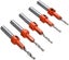 5PCS 2.8mm-4.0mm 8mm Round Countersink Drill Bits Set Perfect For Decking Boards Carousel 6