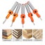 5PCS 2.8mm-4.0mm 8mm Round Countersink Drill Bits Set Perfect For Decking Boards Carousel 13