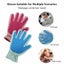 Upgrade Elastic Pet Grooming Glove Silicone Pet Bath Grooming Comb (Right) Carousel 4