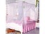 1pcs Moustiquaire Canopy White Four Corner Post For Queen/King/Twin Size Bed Carousel 4
