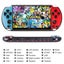 5.1inch Video Game Console Handheld Game Players Double Rocker 8GB Memory Carousel 6