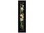 Iris Daffodil Orchid Cross Stitch Package Flower Aida 18ct 14ct 11ct Black Carousel 6