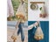 Portable Reusable Grocery Bags Fruit Vegetable Bag Washable Cotton Mesh String Carousel 7