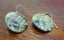 Silver Tone Mother of Pearl/ Abalone Dangle Earrings Carousel 3