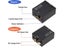 Digital to Analog Audio Converter Optical Coax Coaxial Toslink to RCA Adapter Carousel 4