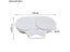 New Home Kitchen Microwave Oven Heart Flowers Round Shape Egg Steamer Cooking Carousel 7