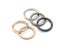 HENGC Large Round Metal O Ring Buckles Clasp Web For Leather Belt Shoes Bags Carousel 5