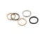 HENGC Large Round Metal O Ring Buckles Clasp Web For Leather Belt Shoes Bags Carousel 6