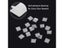 Self-Adhesive Mirror Mosaic Glass Mini Square Mosaic Tiles For Bathroom DIY Carousel 4