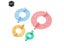 8 Pcs Set High Quality Pompom Maker Kit For Different Sizes Plush Balls Carousel 4
