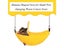 Animals Design Pet Banana Hamster Rat Hammock Cage House Nest Hamster Warm Carousel 3