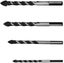 4PCS 6-12mm Tungsten Steel Tile Glass Ceramic Brick Wood Masonry Drill Bits Set Carousel 5