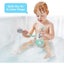 Baby Bath Shower Head Elephant Water Pump with Trunk Spout Rinser -Blue Carousel 5