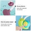 Toddler Bath Toys Electric Shower Snail Double Sprinkler -Battery /Purple Carousel 6