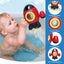 Bath Toys Space Rocket Spray Water with Rotatable Fountain Carousel 4