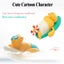 Baby Bath Toy Cute Wind Up Surfing Beaver Carousel 5