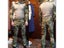 Outdoor Camo Hunting Clothing Men's Tactical Suit With Cargo Pants And Knee Carousel 8