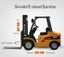RC Alloy Forklift, HUINA 1577, 1:10, 2.4G, Rechargeable Carousel 5
