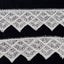 Off White Sequin Lace Trim Carousel 3
