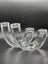 Pair Of German Nachtmann Lead Crystal Two Arm Candle Holders Carousel 8