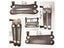 Black Leather Multi Model Bellows With Metal Extension Film 4-BUCKLE For Carousel 4