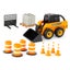 John Deere 1:16 SkidSteer Vehicle w Accessories Cones & Bar Kids Toy Set 3y+ Carousel 1
