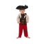 Pirate Matey Dress Up Kids Child Halloween Party Costume w Tricorn Hat Size M Carousel 1