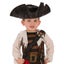 Pirate Matey Dress Up Kids Child Halloween Party Costume w Tricorn Hat Size M Carousel 3