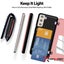 Samsung S24 Goospery Magnetic door Cards back pocket Case Cover PINK Carousel 4
