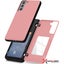 Samsung S24 Goospery Magnetic door Cards back pocket Case Cover PINK Carousel 1