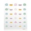 APRIL KOREA - Princess Kids Nail Sticker - # P007K 1pack Carousel 2