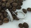18K White Gold Hoop Crystal Stud Earrings "Monique" Carousel 5