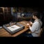Creality CR Falcon-2 Laser Engraver and Cutter 22W with Air Assist & Honeycomb Carousel 5