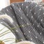 Knitted Cotton Blanket 120x160cm Sofa Bed Home Decor Throw Rug Black Carousel 1