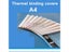 10PCS/LOT SC-22 Thermal Binding Covers A4 Glue Binding Cover 22mm (180-200 Carousel 3