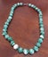 White and Green Malachite Bead Necklace Carousel 1