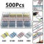 500pcs Cosses Electriques Souder Gaine Thermortractable, Maidodo Carousel 1