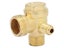 Check Valve Zinc Alloy Three-way Unidirectional Check Valve Connect Pipe Carousel 1