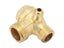 Check Valve Zinc Alloy Three-way Unidirectional Check Valve Connect Pipe Carousel 5