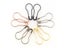 100PC Mix Color Gourd Shape Safety Pins Metal Clips Gourd Pins Knitting Cross Carousel 2