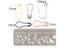 100PC Mix Color Gourd Shape Safety Pins Metal Clips Gourd Pins Knitting Cross Carousel 5