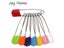 10/20Pcs Plastic Head Safety Pins 4/5.5cm Safety Locking Baby Cloth Diaper Carousel 1