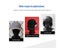 Black Color Male Foam Mannequin Head Model Hat CAP Wig Glasses Display Stand Carousel 3