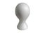 Female White Deflection Head Polystyrene Styrofoam Foam Head Model Stand Wig Carousel 4