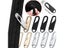 5/10Pcs Zipper Slider Pull Tab Replacement Zipper Repair Kit Metal Zipper Carousel 2