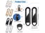 5/10Pcs Zipper Slider Pull Tab Replacement Zipper Repair Kit Metal Zipper Carousel 4